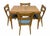 MCM Heywood-Wakefield 8 Piece Dining Set With M154 “Dog Bone” Chairs For Sale - Image 10 of 12