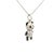 Cute Panda 18k Gold Pendant Necklace For Sale - Image 4 of 5