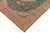 Shabby Chic 1990's Vintage Teal/Brown Wool Rug - 9'8'' X 12'9'' For Sale - Image 4 of 10