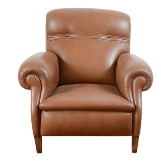 Armchair in Wood and Leather from Poltrona Frau For Sale
