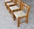 Brutalist Dining Chairs, 1960s, Set of 4, in Good conditions. Designed 1960 to 1969