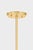 Hudson Valley Lighting Gerhard 28 in. 3 Light Pendant in Aged Brass Finish For Sale In New York - Image 6 of 11