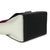 Red Black White Grained Calfskin Small Trapeze Bag For Sale In New York - Image 6 of 9