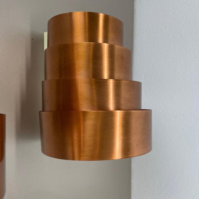Vintage Swedish Copper Wall Lights from Hans-Agne Jakobsson Markaryd, 1960, Set of 2 For Sale - Image 10 of 18