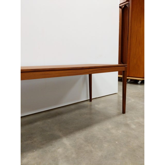 Vintage Danish Modern Teak Coffee Table by Tarm For Sale In New York - Image 6 of 14