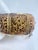 Vintage Mid‑Century Chinese Solid Cast Brass Fú‑Lù‑Shòu Blessings Bracelet For Sale - Image 13 of 13