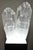 Mid-Century Modern Michael Wilkinson "Crystal Vision" 1999 Signed Acrylic Sculpture on Pedestal For Sale - Image 3 of 13