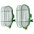 1970s Green Oval Cage Wall Lamps, 1970s, Set of 2 For Sale - Image 5 of 5