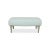 Model 1600 Ottoman in Light Blue Leather from Rolf Benz For Sale - Image 9 of 10