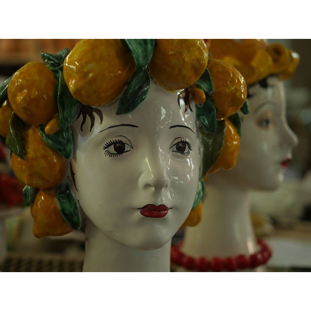 Sculpture with Lemons, Ceramiche D'arte Dolfi For Sale - Image 9 of 10