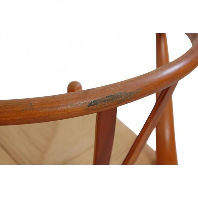 Wishbone Chairs in Cherrywood by Hans Wegner, 2000s, Set of 6 For Sale - Image 14 of 18