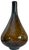 Amber 17+ In. Tall Murano Mottled Amber Gourd Shaped Art Glass Vase For Sale - Image 8 of 18
