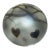 Art Iridescent Glass Paperweight Circa 1983 For Sale