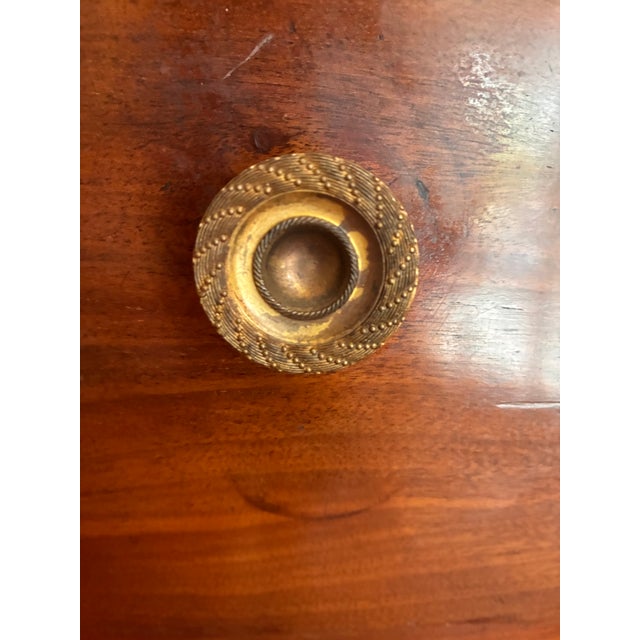 Wood Early 19th Century Petite Empire Commode on Paw Feet For Sale - Image 7 of 11