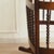 Historic Oak Cradle with Turned Rungs For Sale - Image 9 of 10