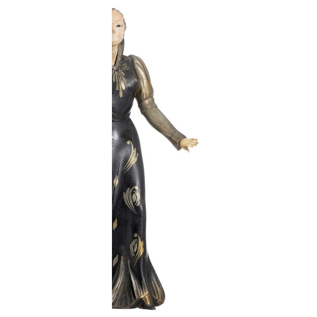 Woman Figurine by Salvatore Melani For Sale - Image 4 of 8