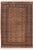Rustic Bokhara Brown/Beige Hand Knotted Wool Rug For Sale - Image 9 of 9