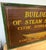 Victorian Clyde Shipbuilders Trade Sign with Annotated Steamship Hull Model For Sale - Image 16 of 17