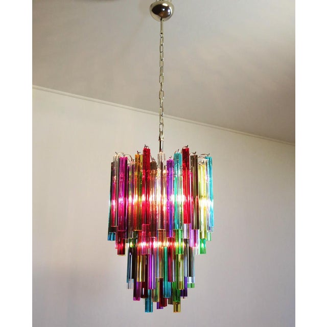 Murano Glass Chandelier, 1990s For Sale - Image 9 of 10