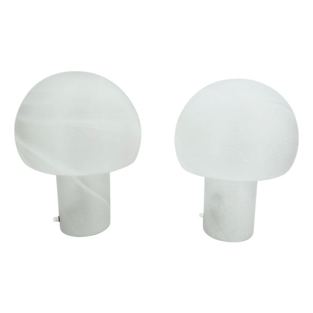 Mushroom Table Lamps from Peil and Putzler, 1970s, Set of 2 For Sale