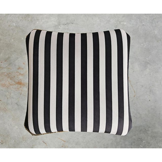 Mid-Century Modern Ottomans attributed to Pier Luigi Colli, Italy, 1950s, Set of 2 For Sale - Image 10 of 14