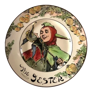 Royal Doulton Jester Series Ware Plate