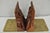 Brown Vintage Chinese Hand Carved Hard Wood Scholar Bookends by George Zee - A Pair For Sale - Image 8 of 18
