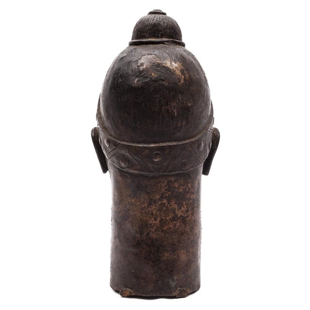 Bronze head, Ifé Benin 6kg Early 20th century