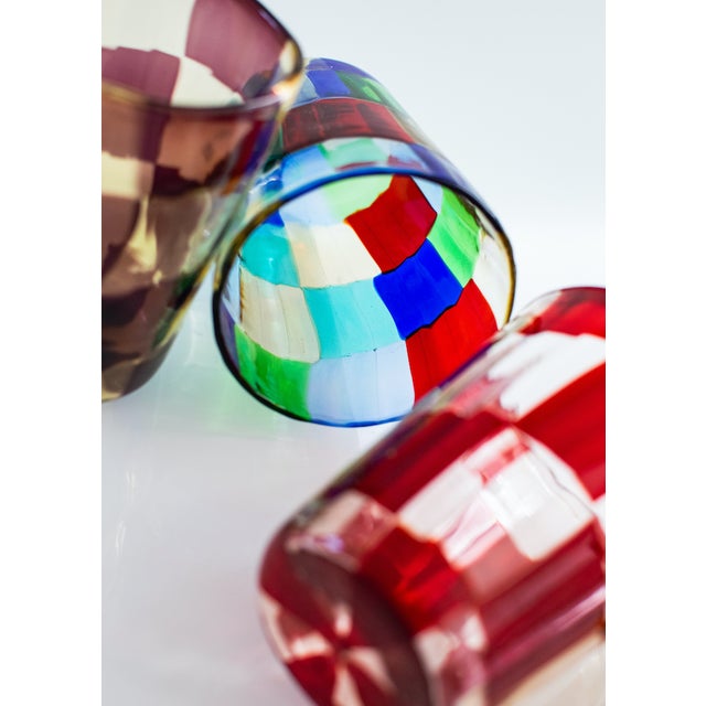 Italian Murano Glassware by Mariana Iskra for Ribes, 2004, Set of 4 For Sale - Image 18 of 18