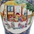 Blue Mid 20th Century Monumental 21" Chinese Famille Rose Medallion Porcelain Palace Jars With Foo Dog Lids For Sale - Image 8 of 14