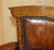 Late 19th Century Antique Victorian Brown Leather Captain's Chair by Cornelius V. Smith, 1885 For Sale - Image 5 of 18