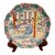 Vintage Chinese Export Rose Medallion Porcelain Plate For Sale