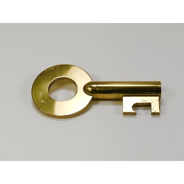 Large Modern Brass Cork Screw by Carl Auböck, 1950s For Sale - Image 11 of 18
