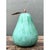 Vintage Green Painted Plaster Pear For Sale - Image 11 of 12