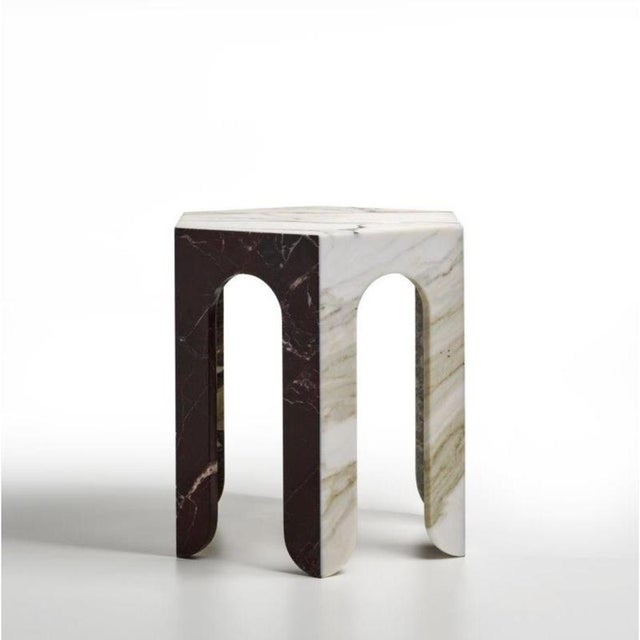 Sesto TSCL Hexagonal Coffee Table in Various Marbles by Bufalini Marmi For Sale - Image 10 of 11