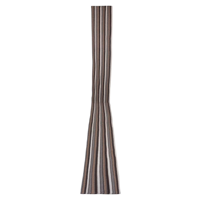 Vintage Turkish Extra Long Kilim Runner -Runner 1'10" X 23'10" For Sale - Image 10 of 10