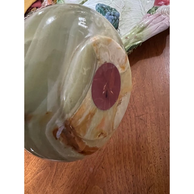 Up for consideration is a beautiful vintage small marble bowl with matchsticks. This would look lovely in your home and it...