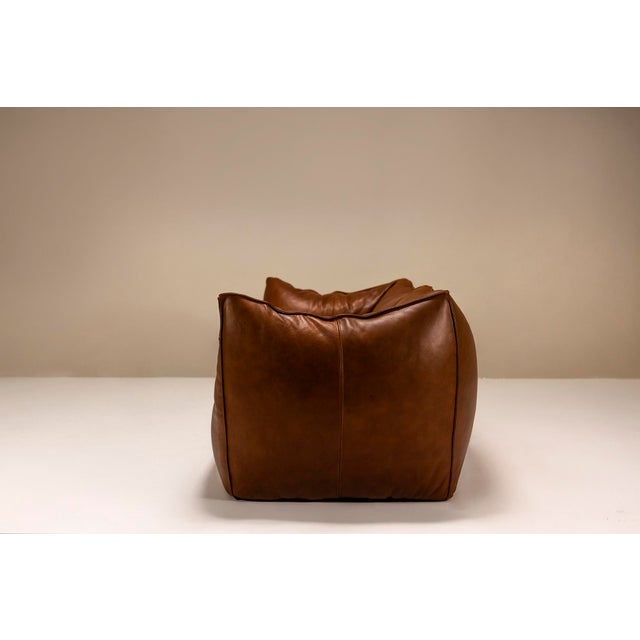 Animal Skin Two-Seater Sofa in Leather by Mario Bellini for B&B Italia For Sale - Image 7 of 13