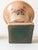 Vintage 1940s Princeton China Footed Urn Vase – Peach Glaze, Floral Motif & Gold Accents For Sale In Boston - Image 6 of 6