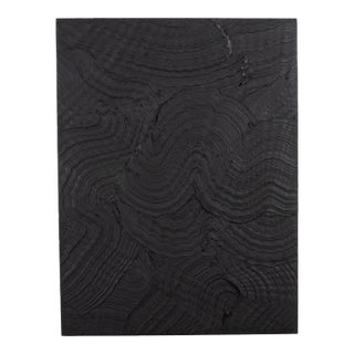 Modern Textural Monochromatic Painting by Michael Allen For Sale