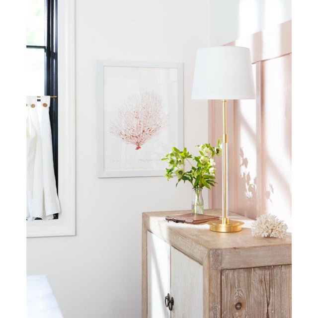 A traditional design with a crystal and gold leaf body, the Auburn Buffet Lamp has a tall, slender silhouette that sits...