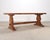 French Provincial Country French Provincial Oak Farmhouse Dining Table 7Ft For Sale - Image 3 of 18