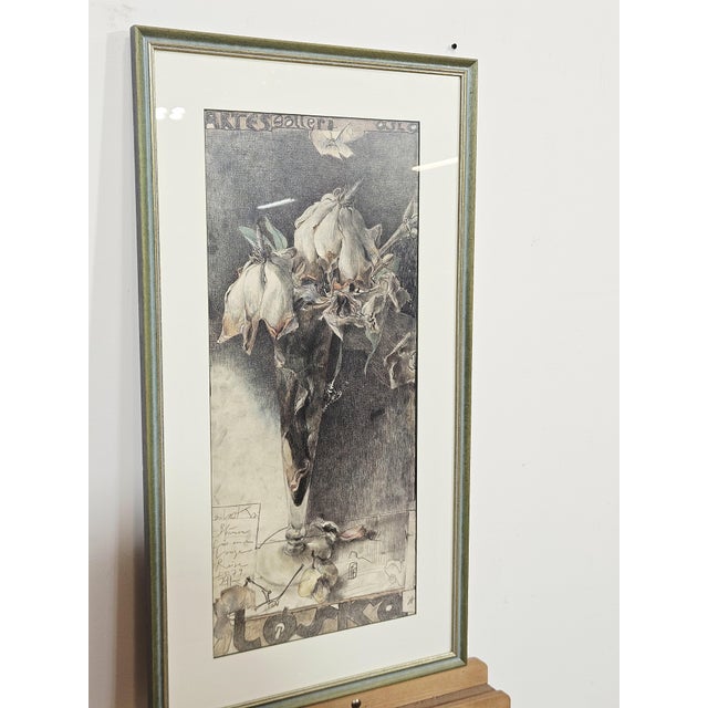 Horst Janssen, Graphic Flowers for a Long Journey, 1979, Paper For Sale - Image 12 of 18