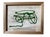 2020s Organic Modern Textured Green Abstract Paintings in Natural Wood Frames – 8” X 10” - Unsigned Unknown Artist For Sale - Image 5 of 11