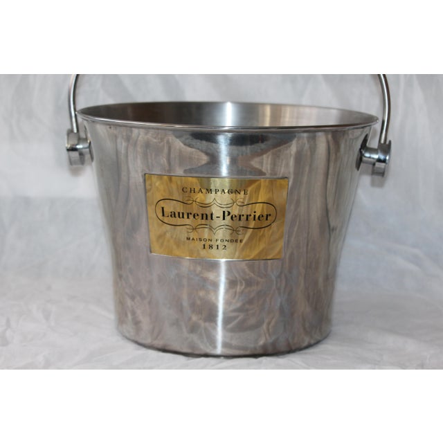 Laurent Perrier champagne bucket Champaign Summer table decor Wedding gift Wine bucket French Champaign Ice bucket Bar...