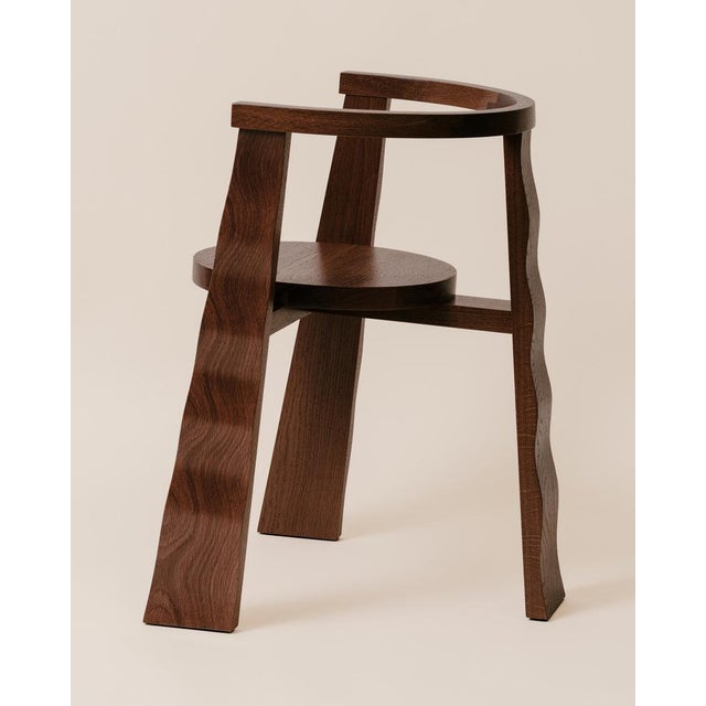 Not Yet Made - Made To Order Puro Chair in Stained Oak by Elina Ulvio For Sale - Image 5 of 18