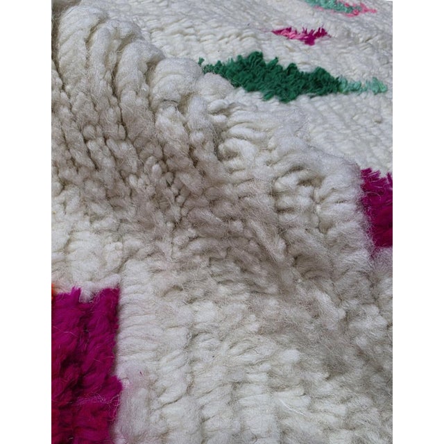 Handwoven Atlas Wool Rug - 9.8 X 6.4 Ft For Sale In Cleveland - Image 6 of 8