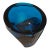 Viking Glass Tripod Ashtray For Sale