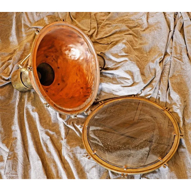 Boat Lantern from Sento Comp. l.t.d., 1954 For Sale - Image 4 of 6