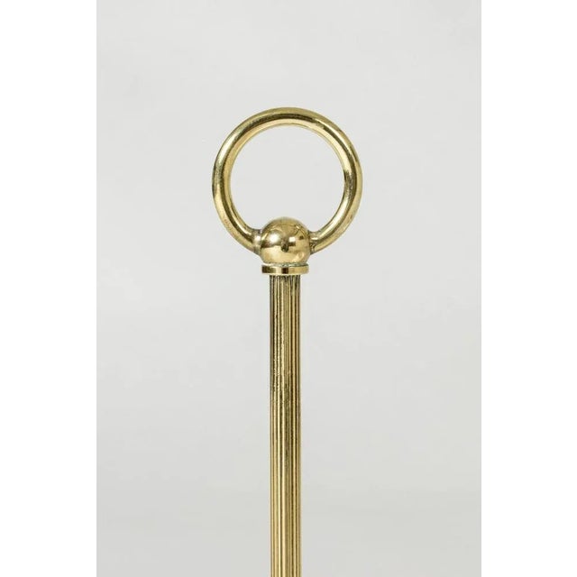 Brass Table Lamp from Uppsala Armaturfabrik, 1940s For Sale - Image 4 of 7